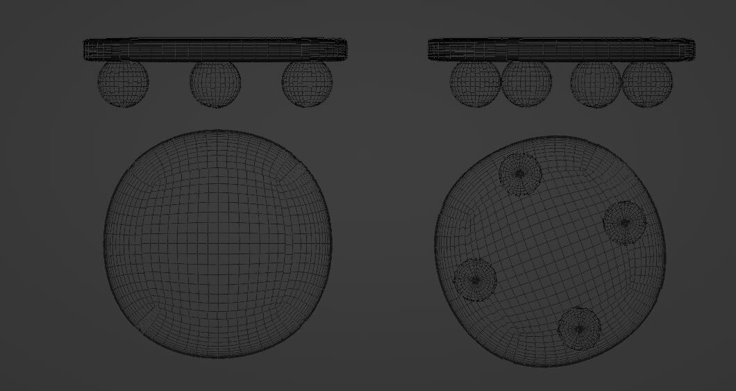 COFFEE TABLE SET 3D model_21