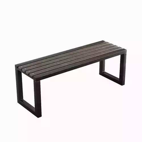 Outdoor Bench V 01 03