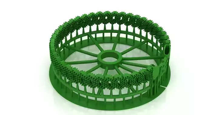  1MM DIAMOND SPIRAL 3D CUBAN BRACELET OR CHAIN OR NECKLACE 3D print model