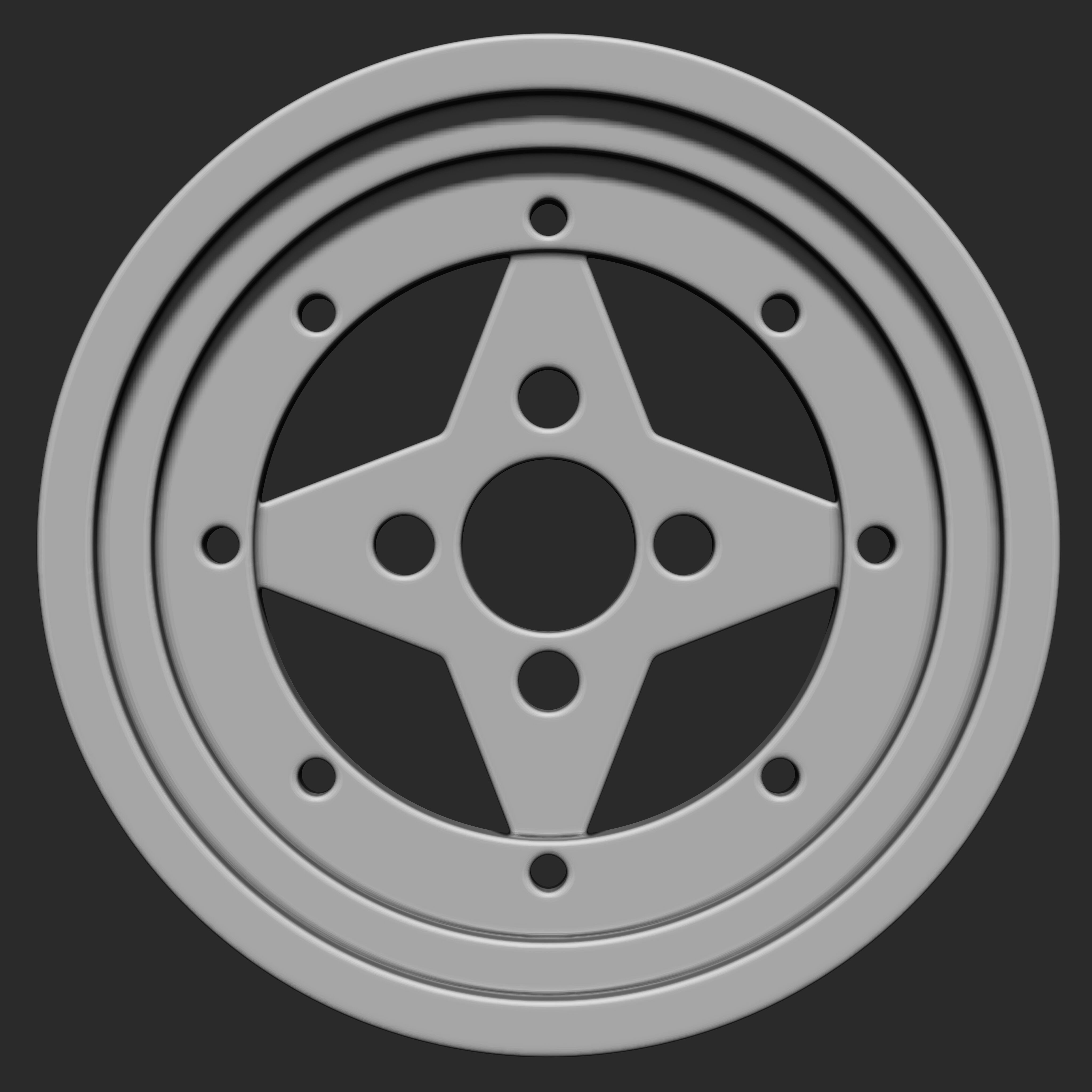 Buttons Collection IMM Brush Pack 19 in One VOL 7 3D model_38