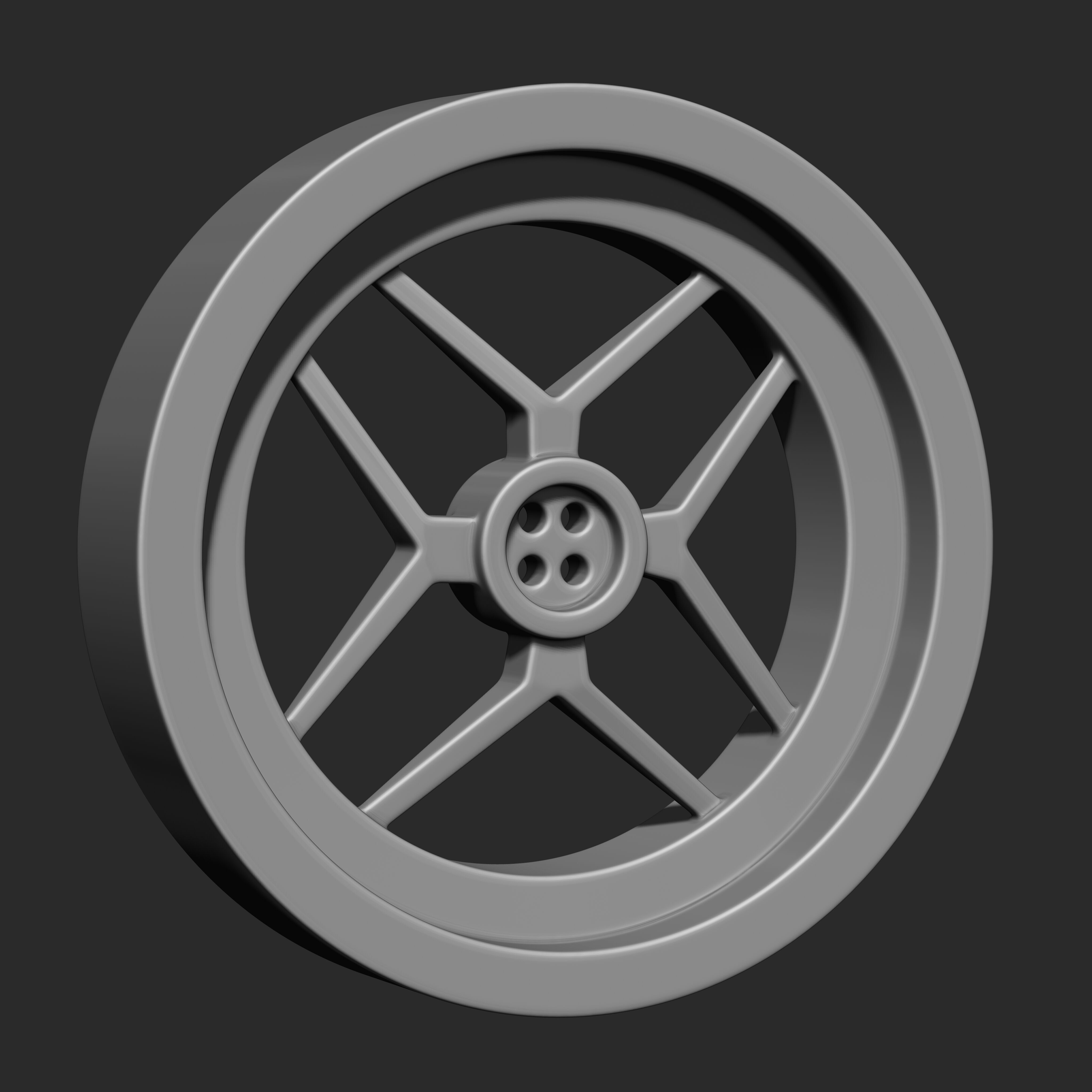 Buttons Collection IMM Brush Pack 19 in One VOL 7 3D model_19