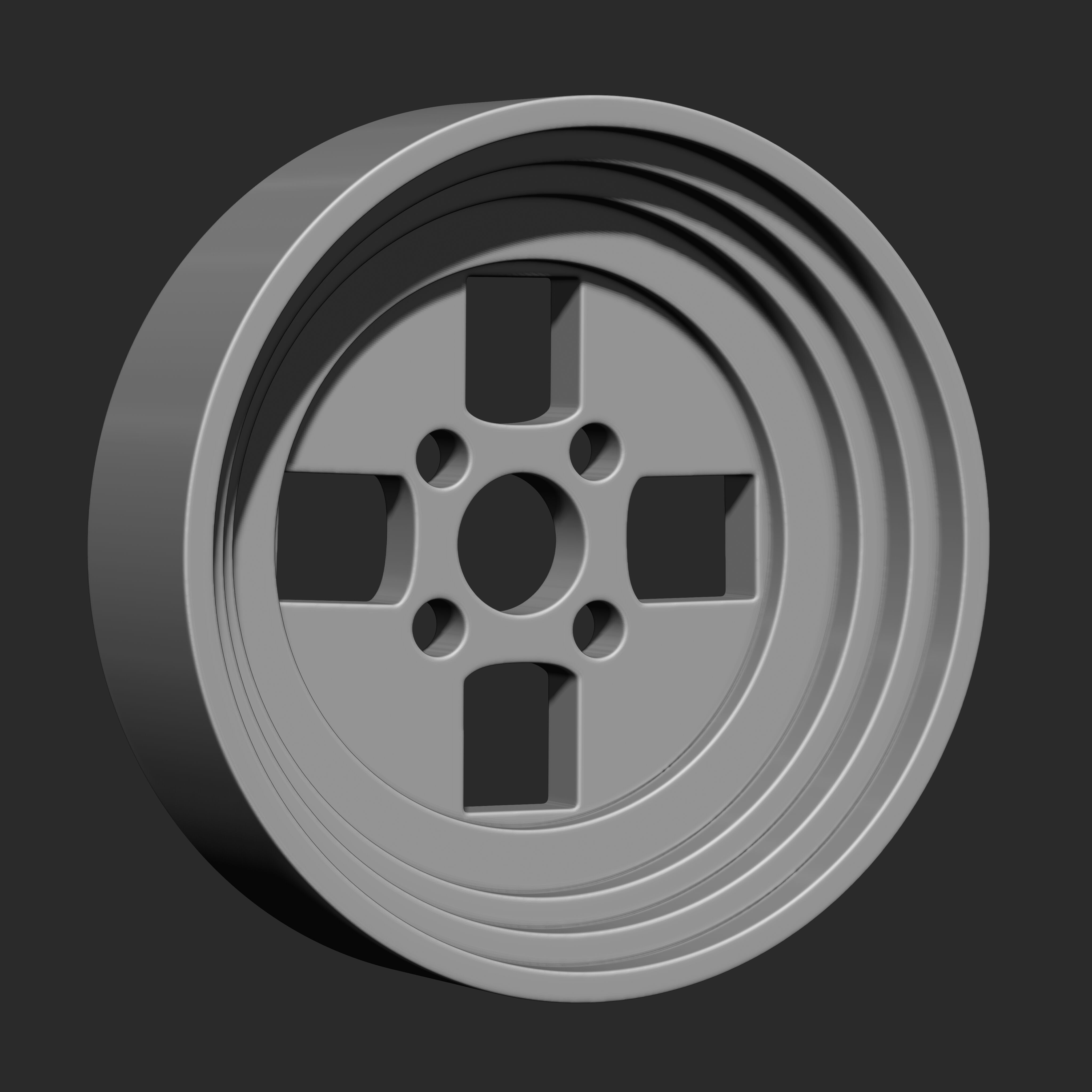 Buttons Collection IMM Brush Pack 19 in One VOL 7 3D model_37