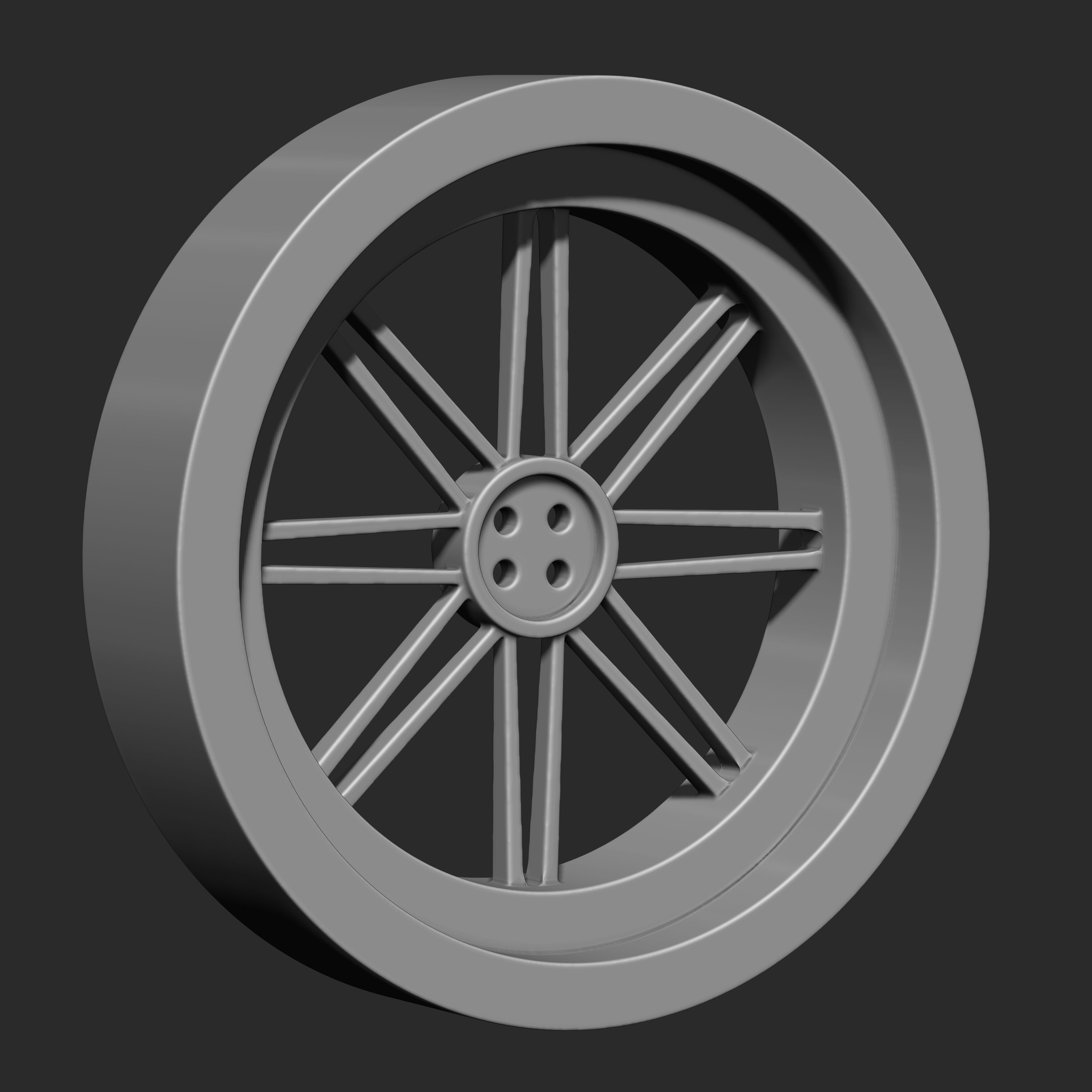 Buttons Collection IMM Brush Pack 19 in One VOL 7 3D model_13