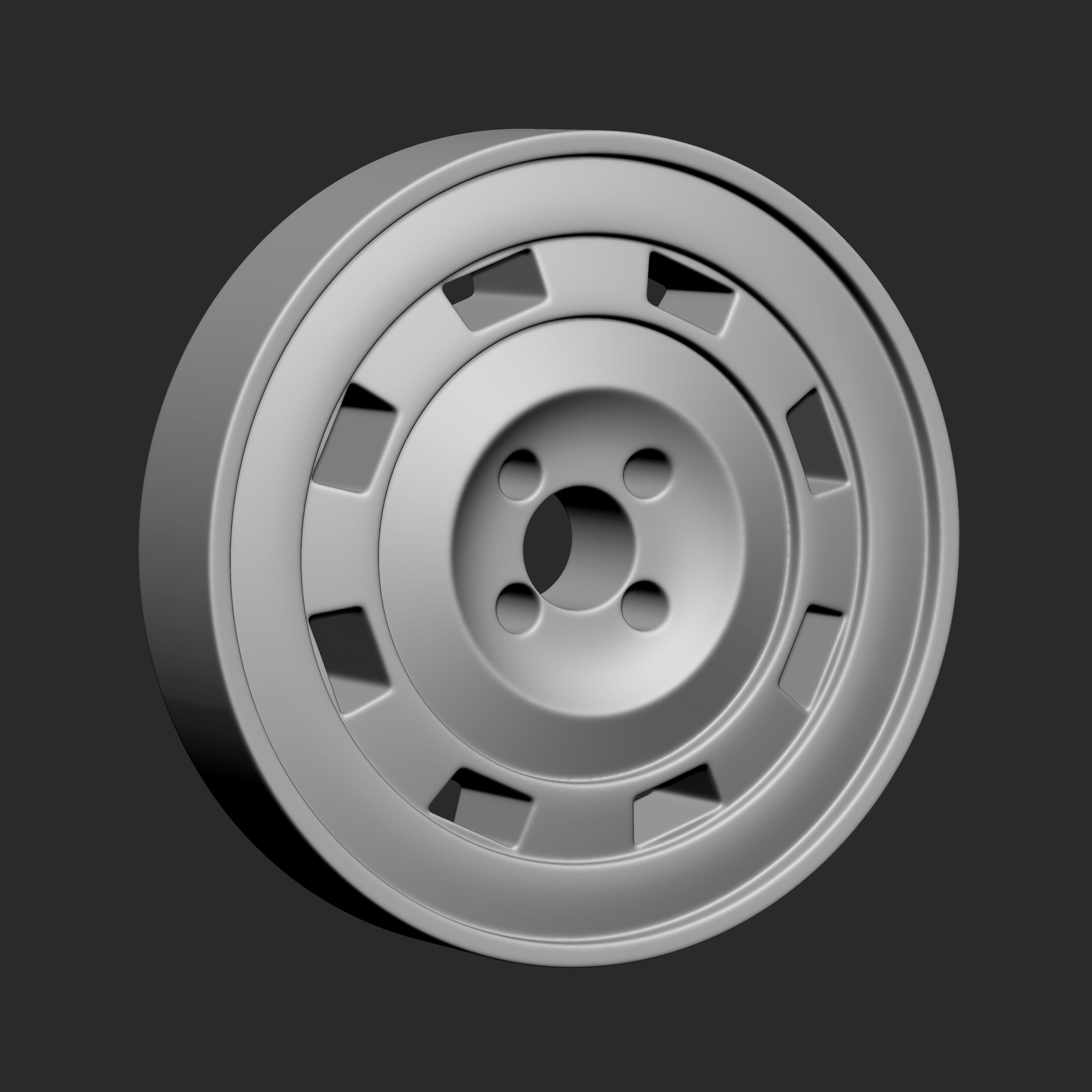 Buttons Collection IMM Brush Pack 19 in One VOL 7 3D model_28