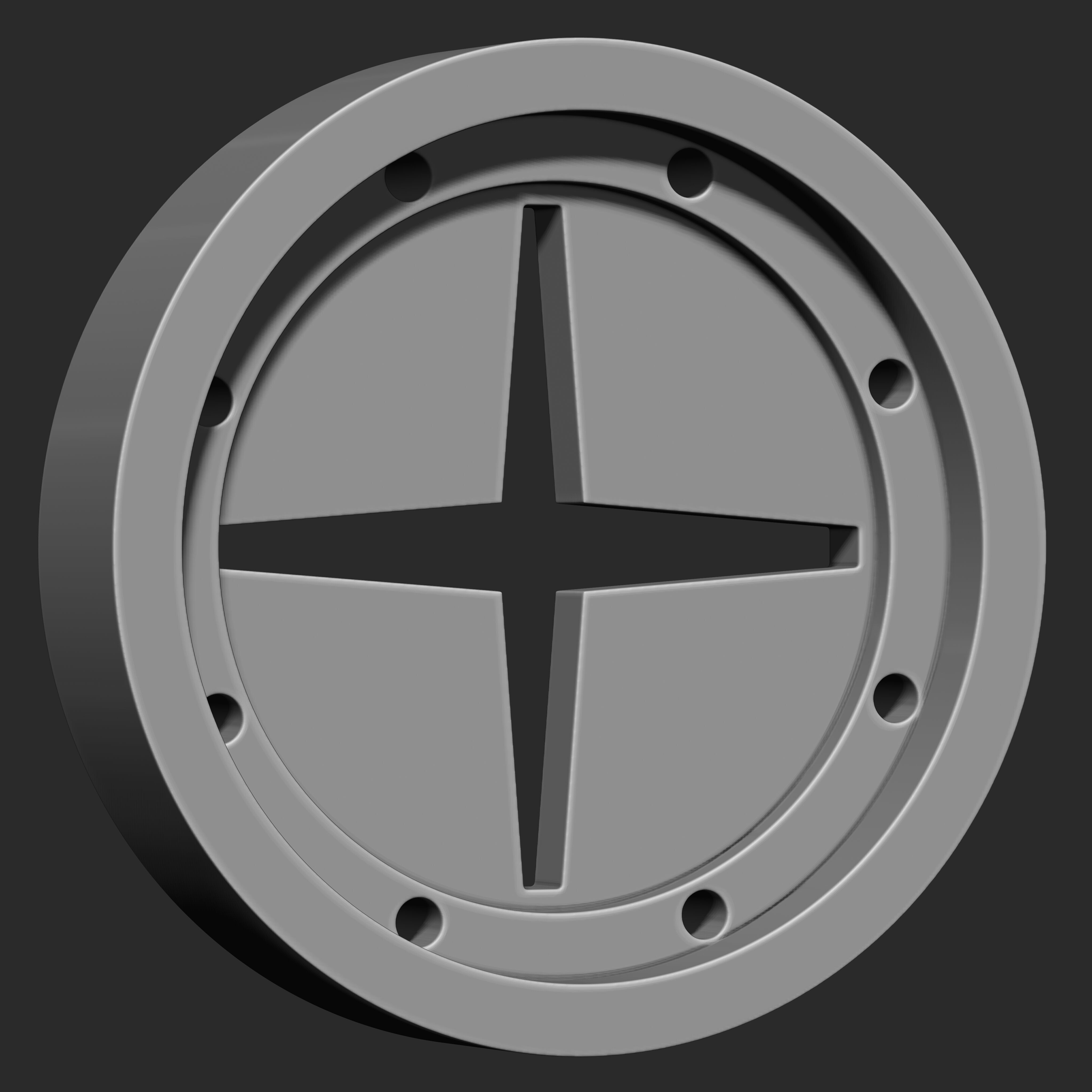 Buttons Collection IMM Brush Pack 19 in One VOL 7 3D model_17