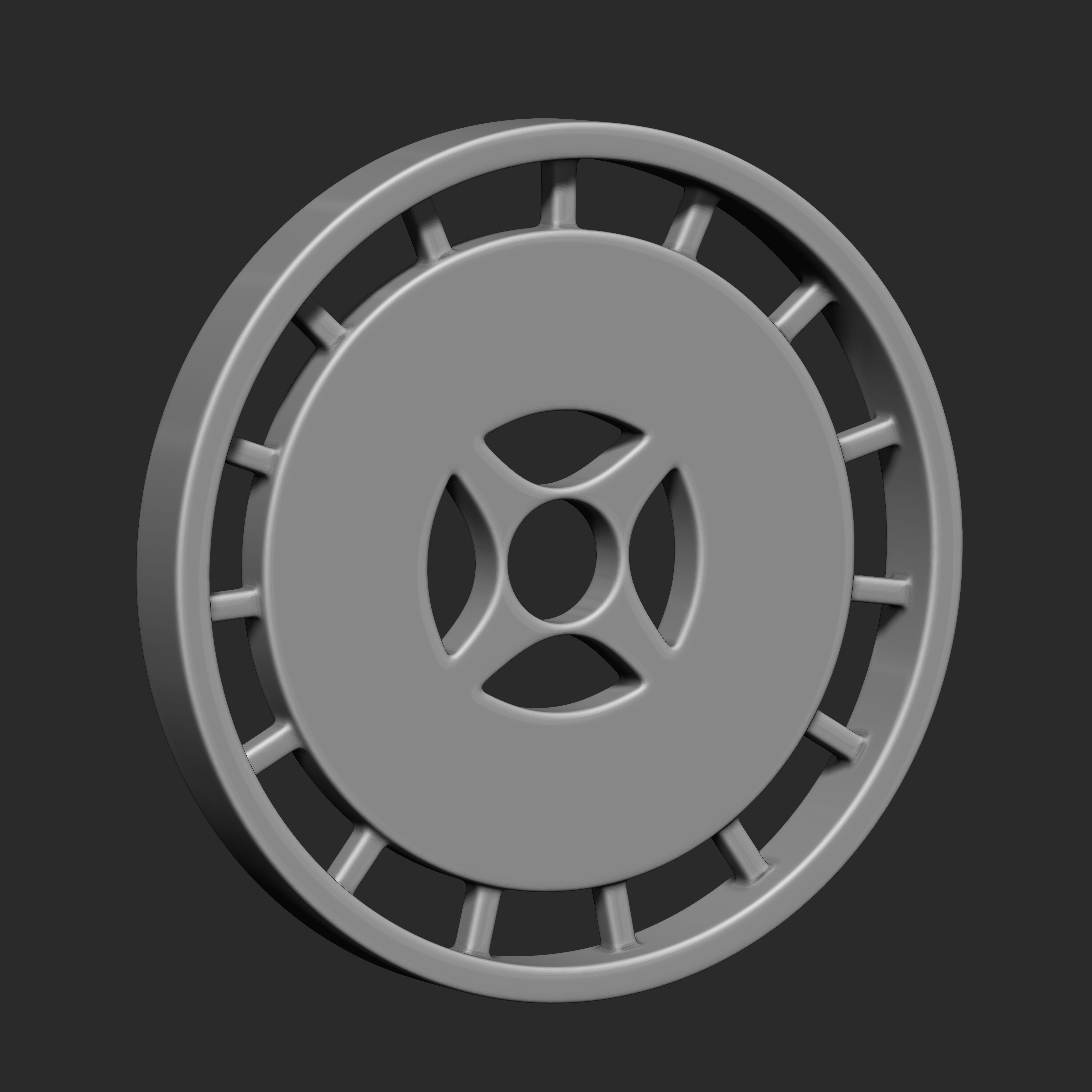 Buttons Collection IMM Brush Pack 19 in One VOL 7 3D model_26