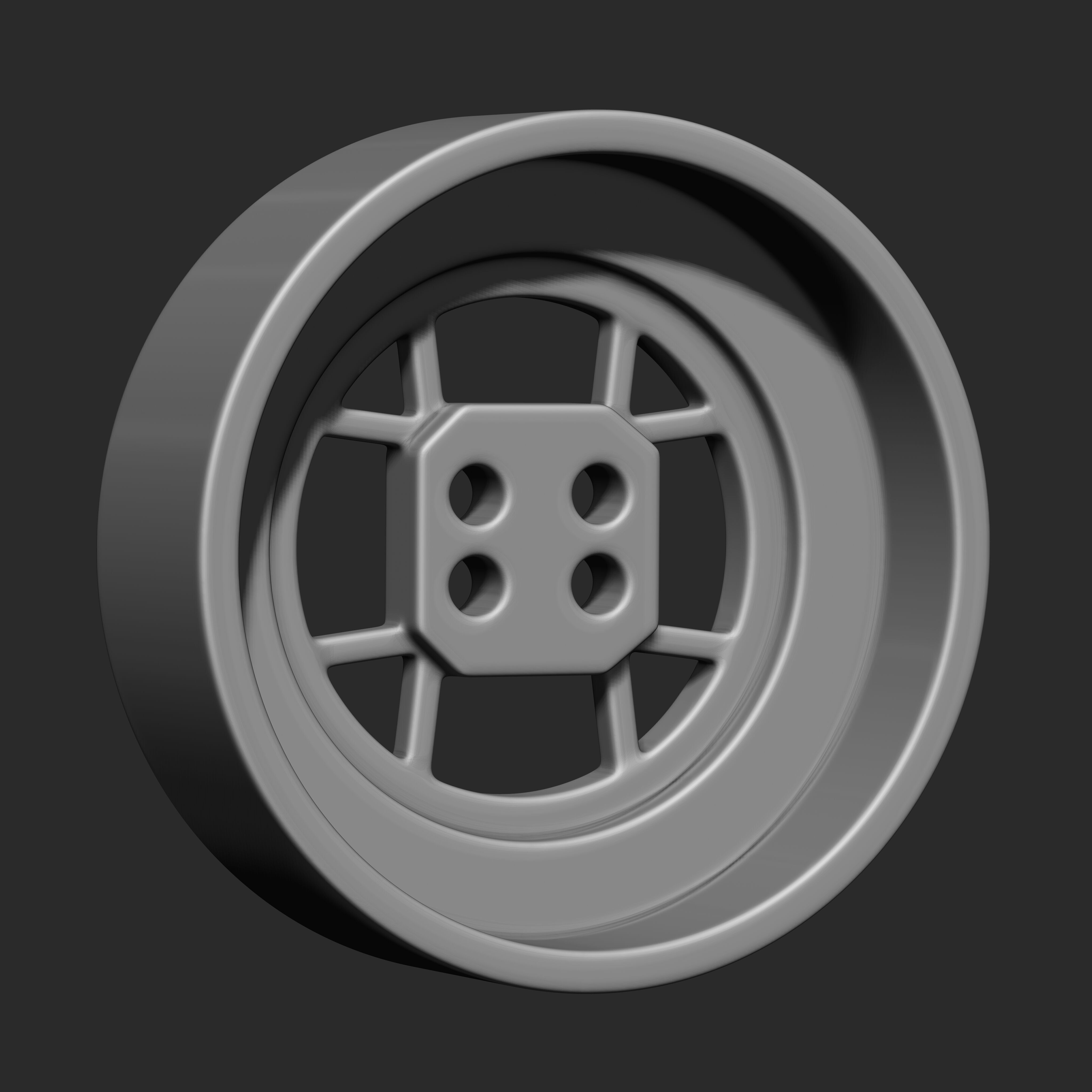 Buttons Collection IMM Brush Pack 19 in One VOL 7 3D model_33