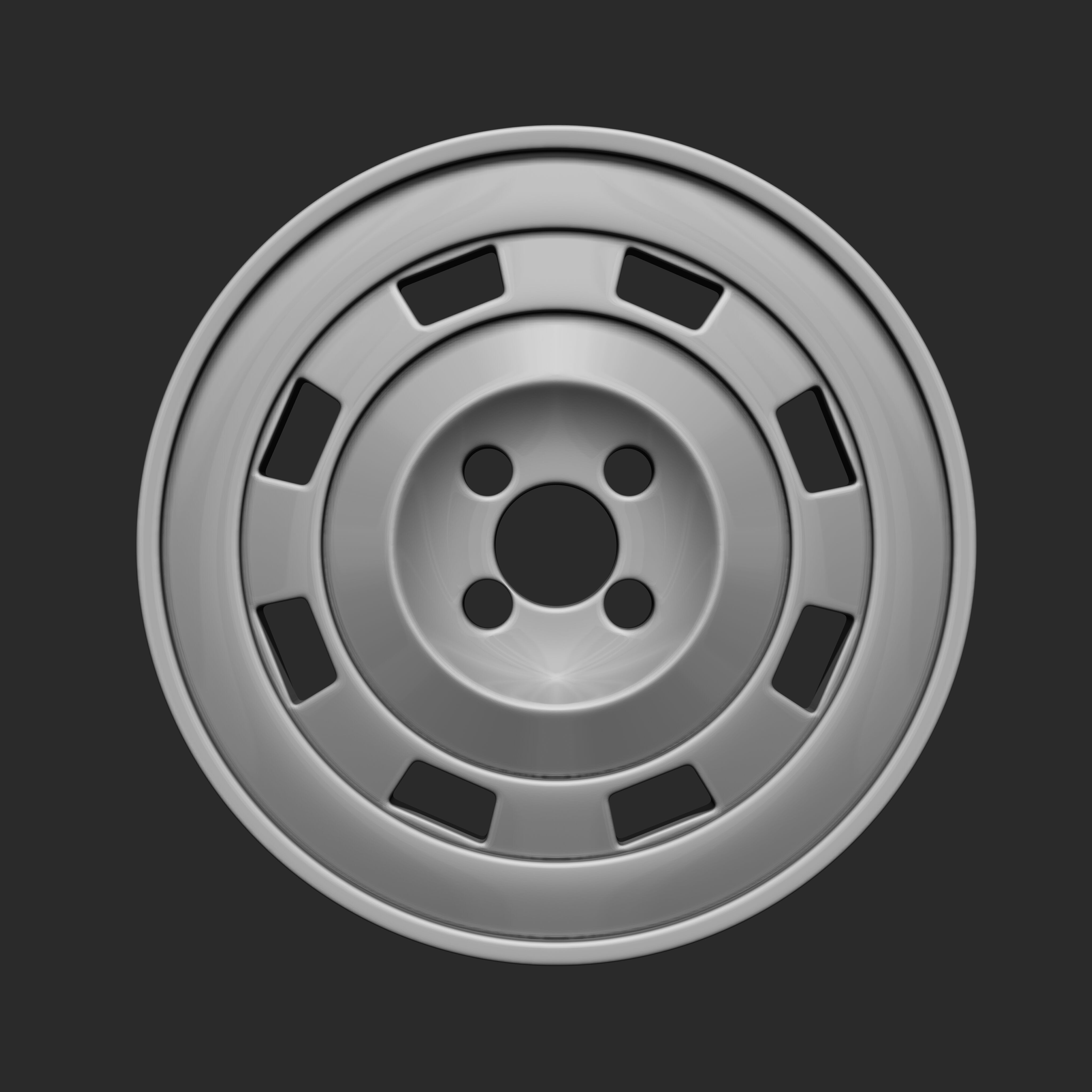 Buttons Collection IMM Brush Pack 19 in One VOL 7 3D model_27