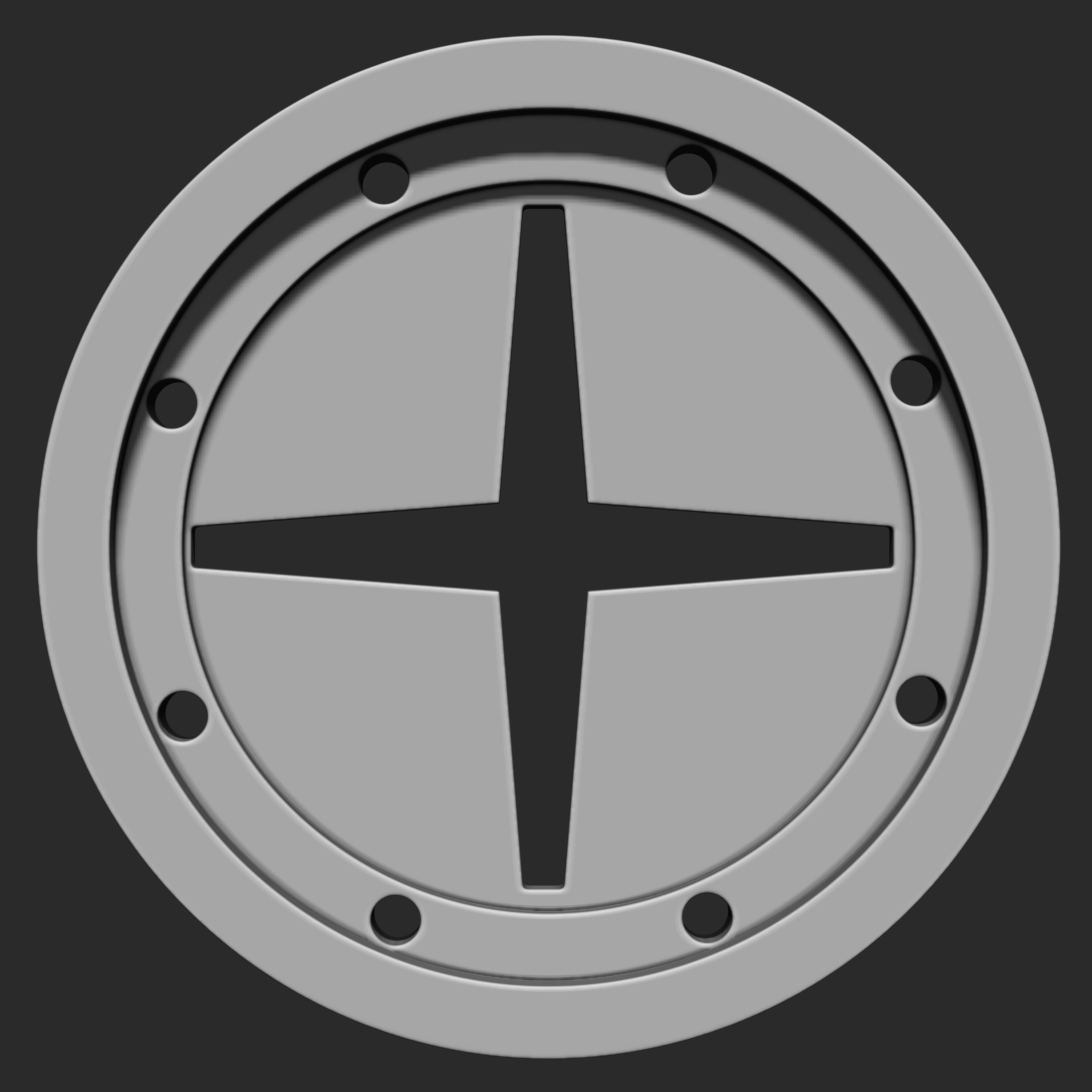 Buttons Collection IMM Brush Pack 19 in One VOL 7 3D model_16