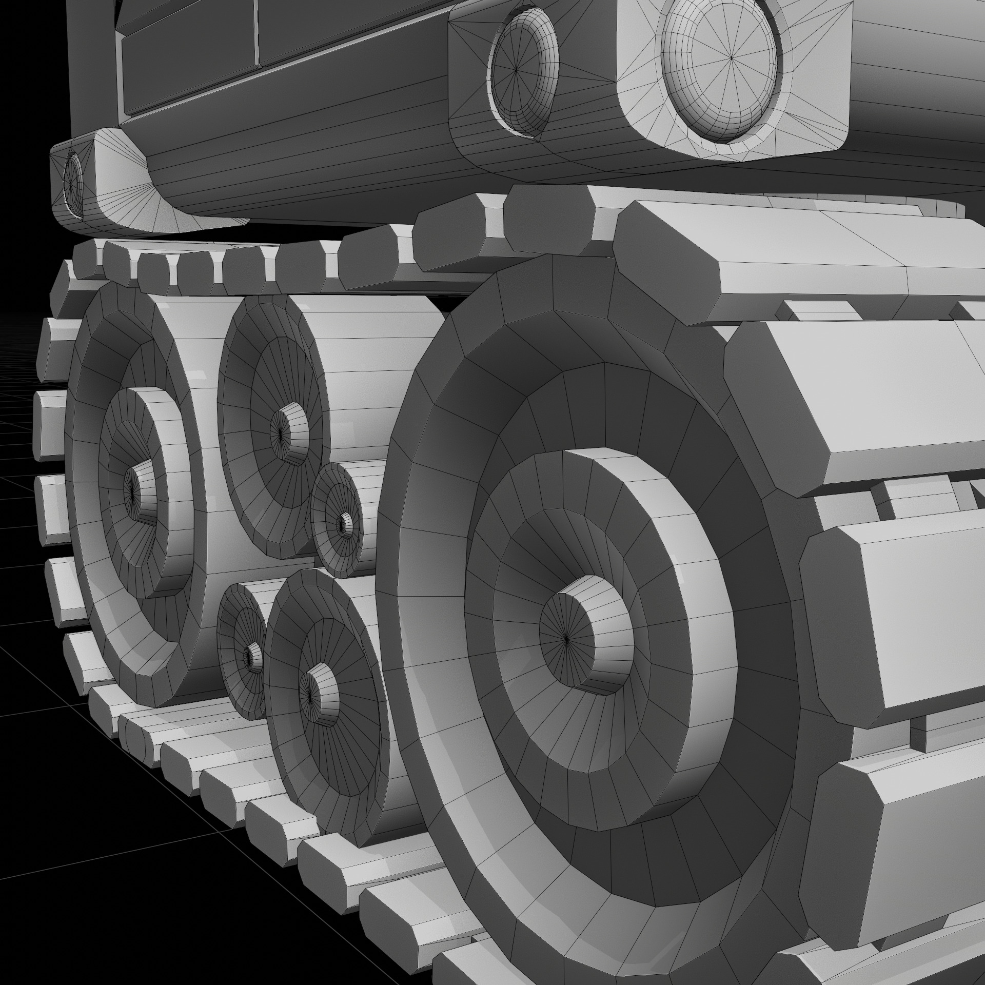 Camera Robot rigged and animated game ready Low-poly 3D model_20