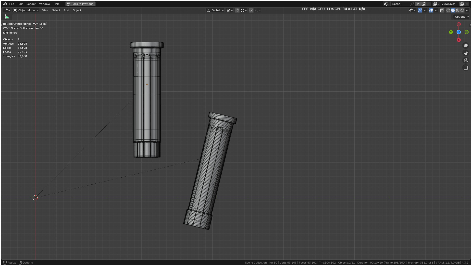 Insulin Syringe 03 mL realistic 3D model_74