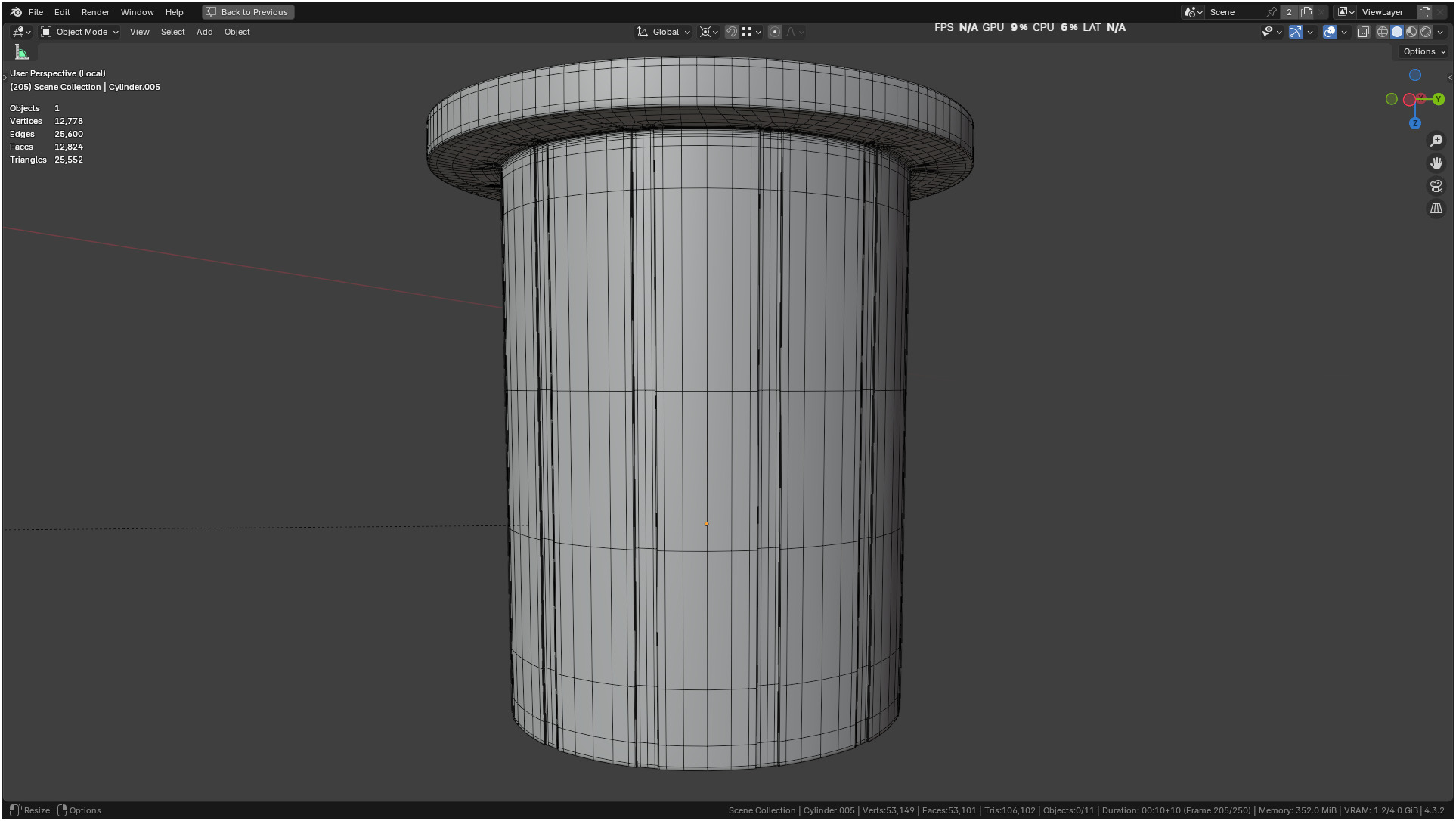 Insulin Syringe 03 mL realistic 3D model_44