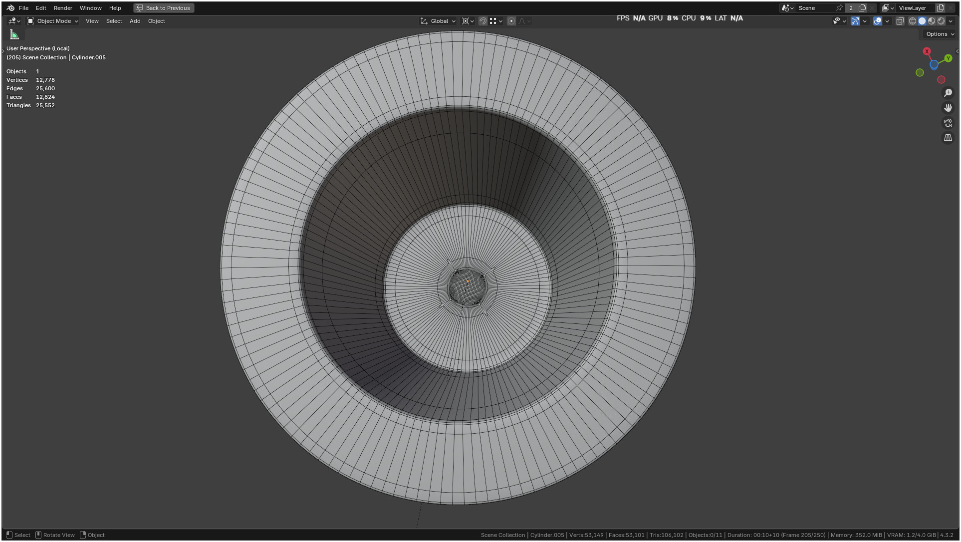 Insulin Syringe 03 mL realistic 3D model_54