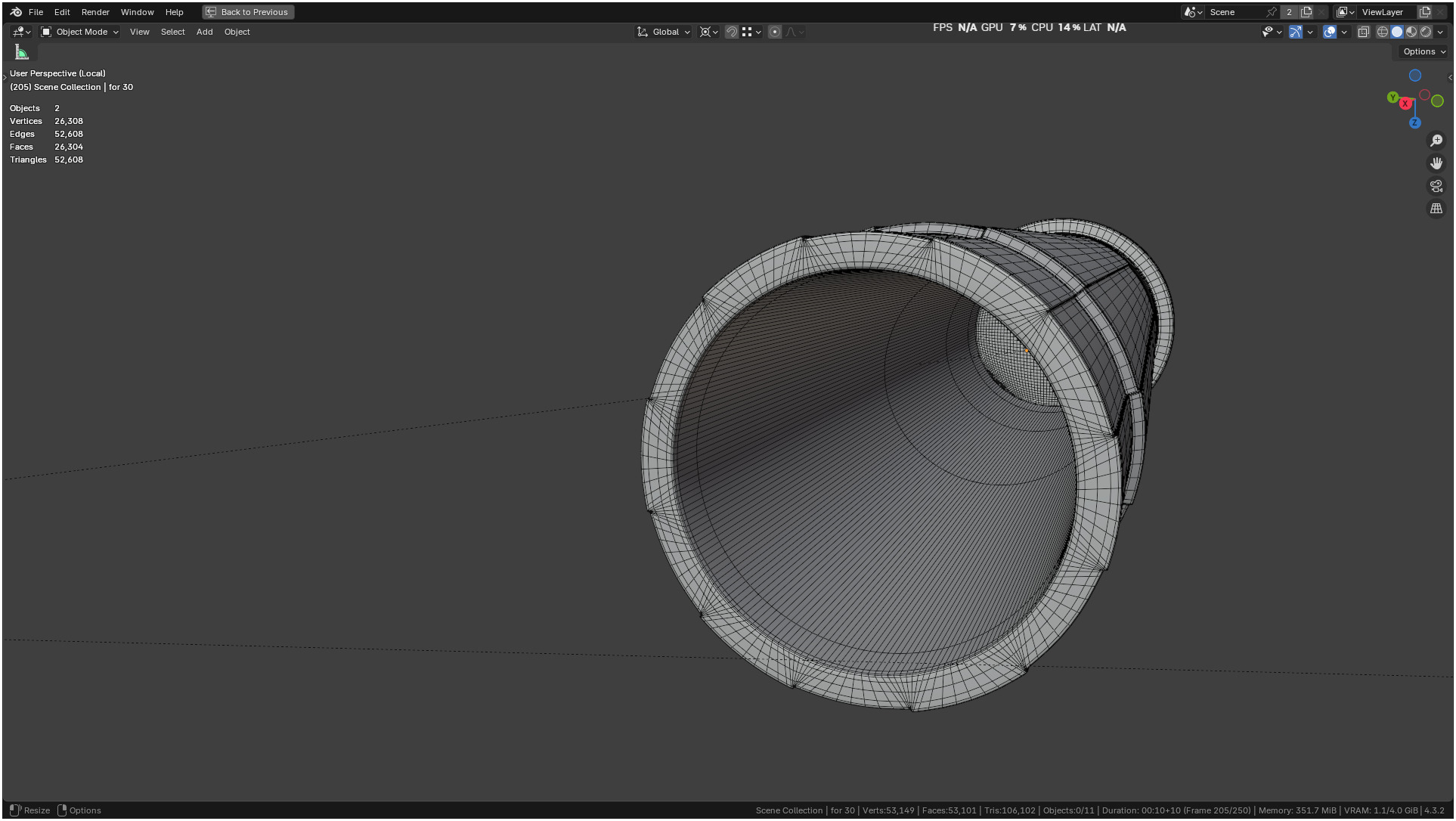 Insulin Syringe 03 mL realistic 3D model_61