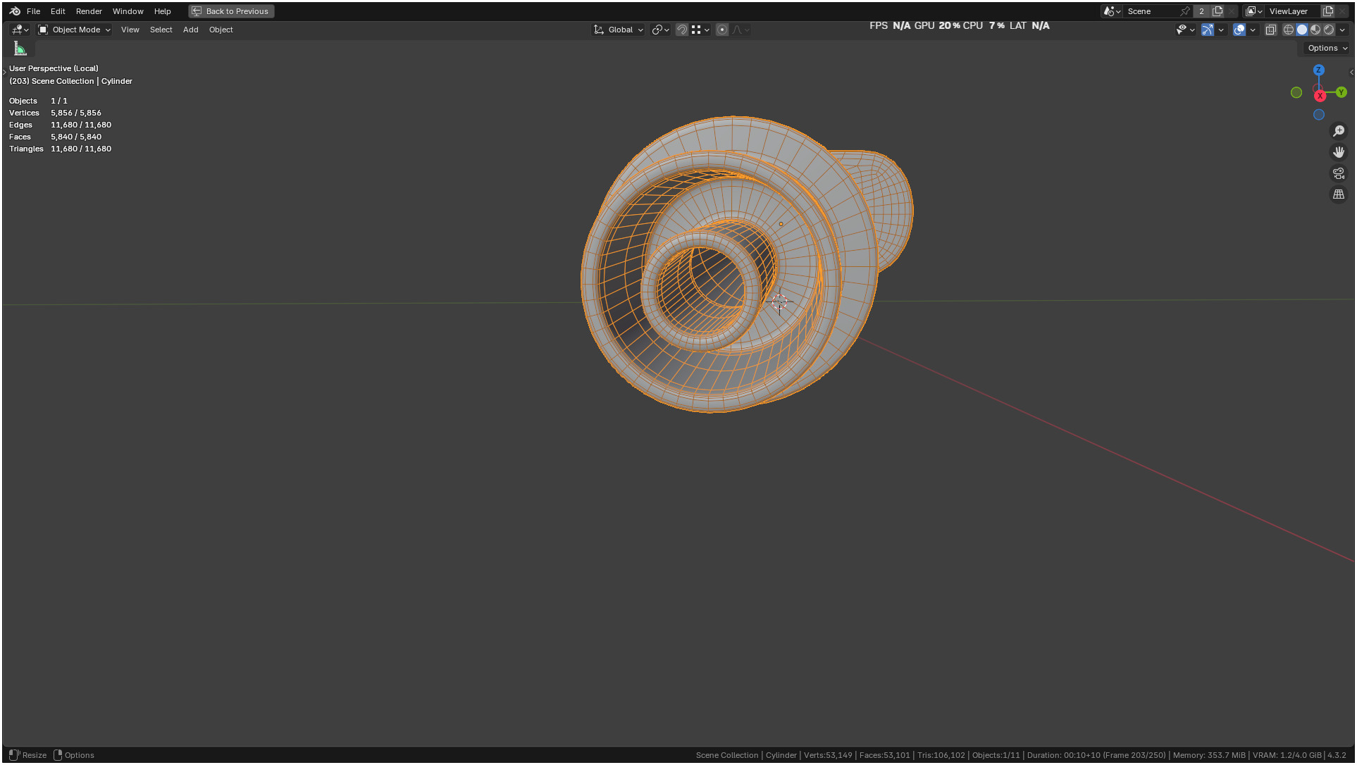 Insulin Syringe 03 mL realistic 3D model_8