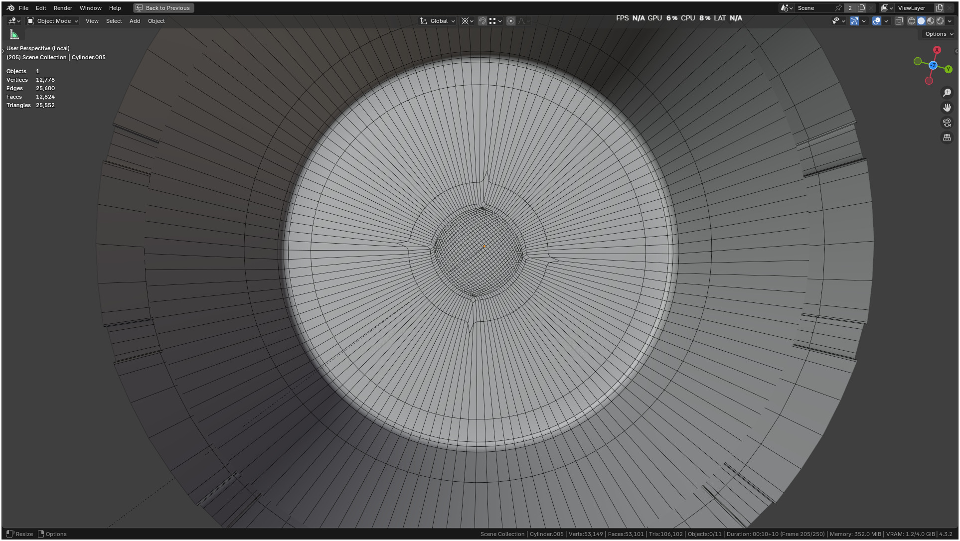 Insulin Syringe 03 mL realistic 3D model_58