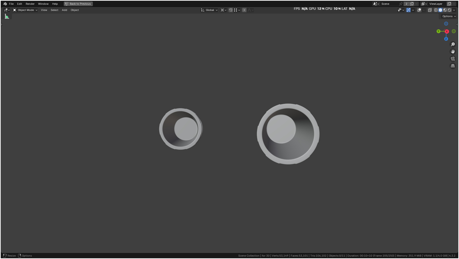 Insulin Syringe 03 mL realistic 3D model_53