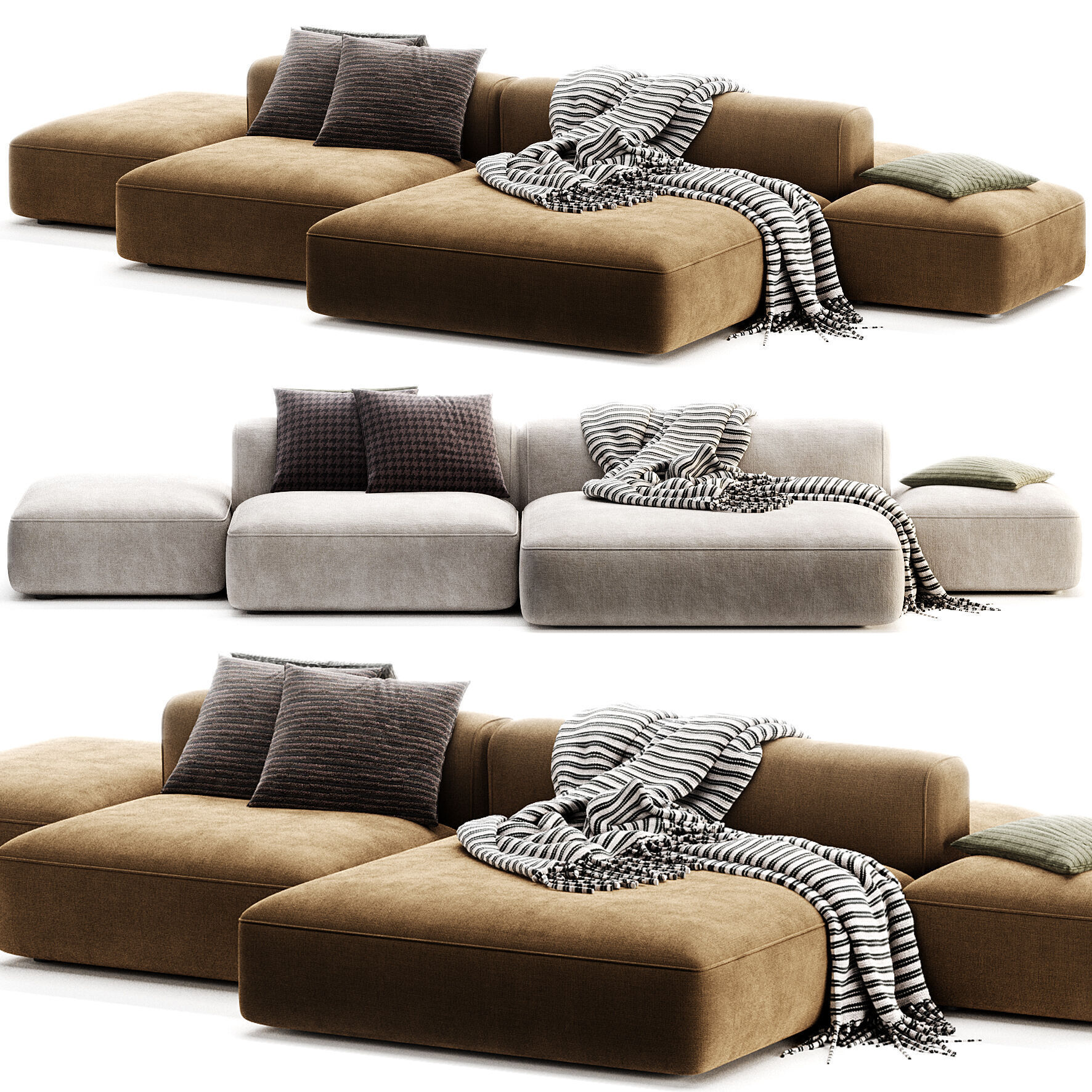 COSY ISLAND By MDF Italia 3D model_2