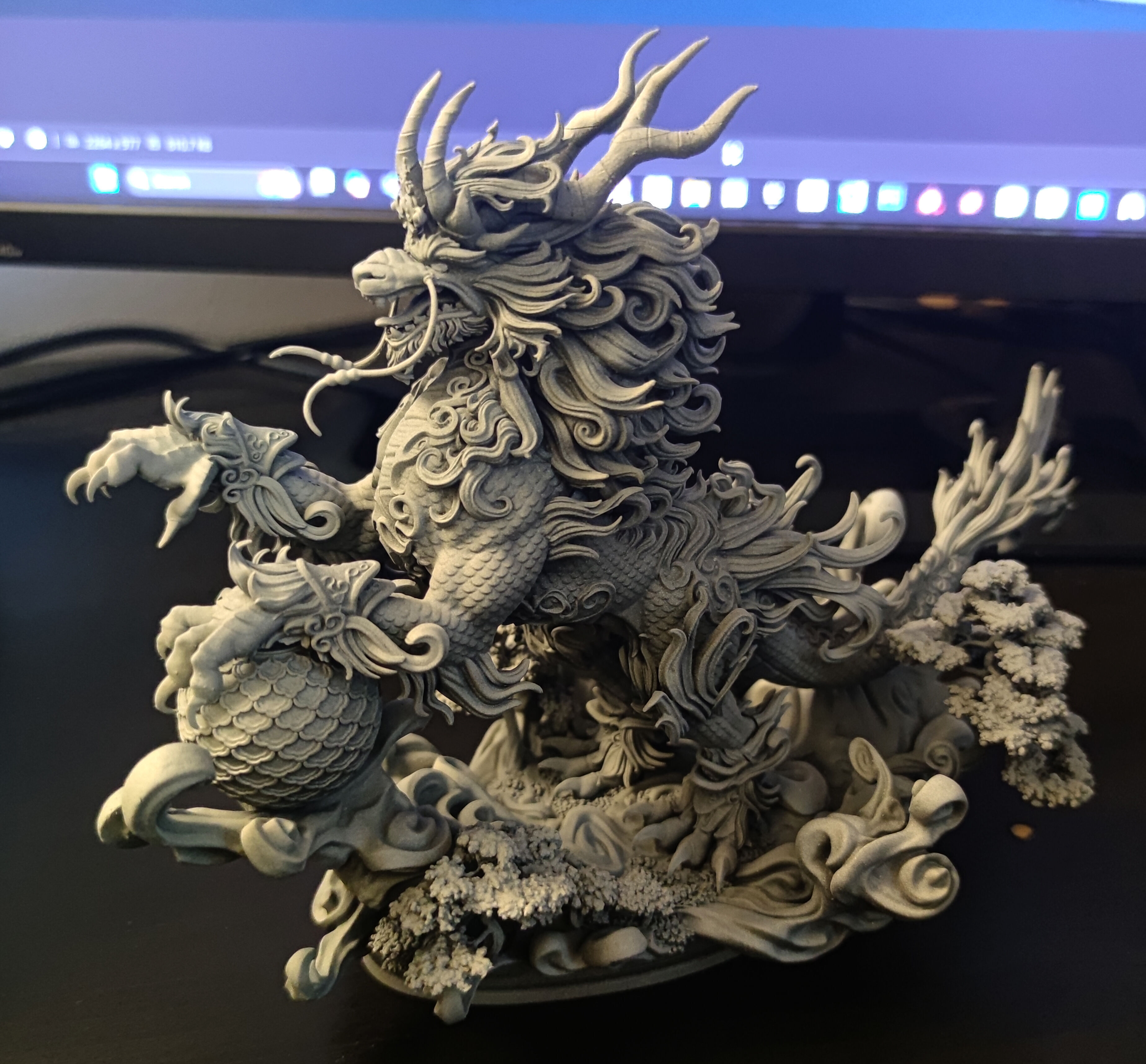 Kirin Sculpture 3D print model_6