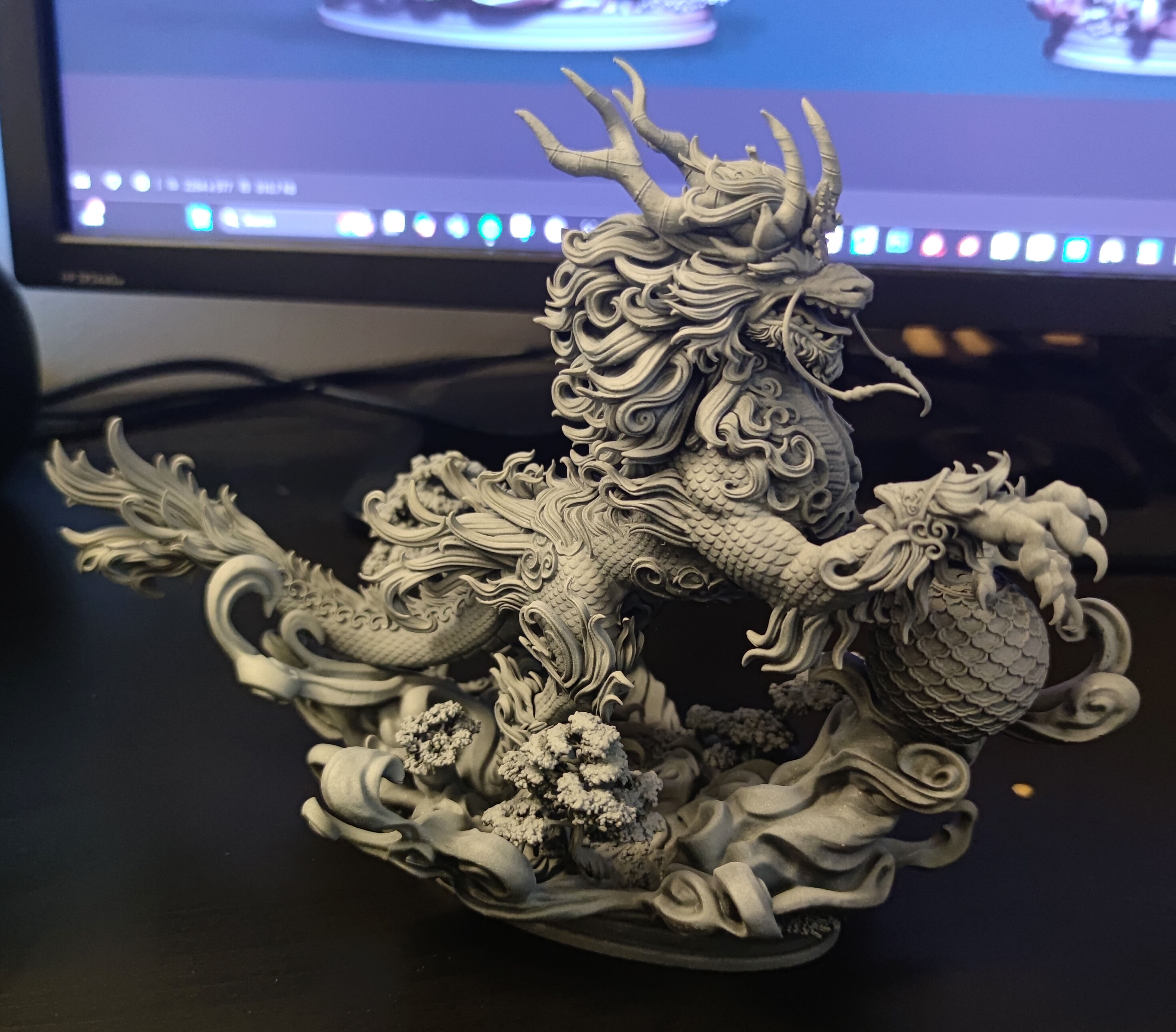 Kirin Sculpture 3D print model_5