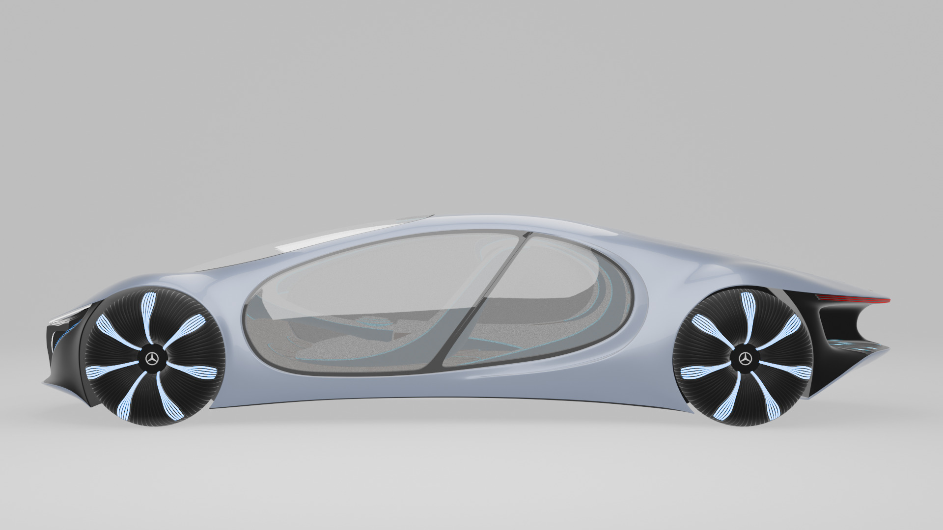 Mercedes-Benz Vision AVTR Animated and Rigged 3D model_8