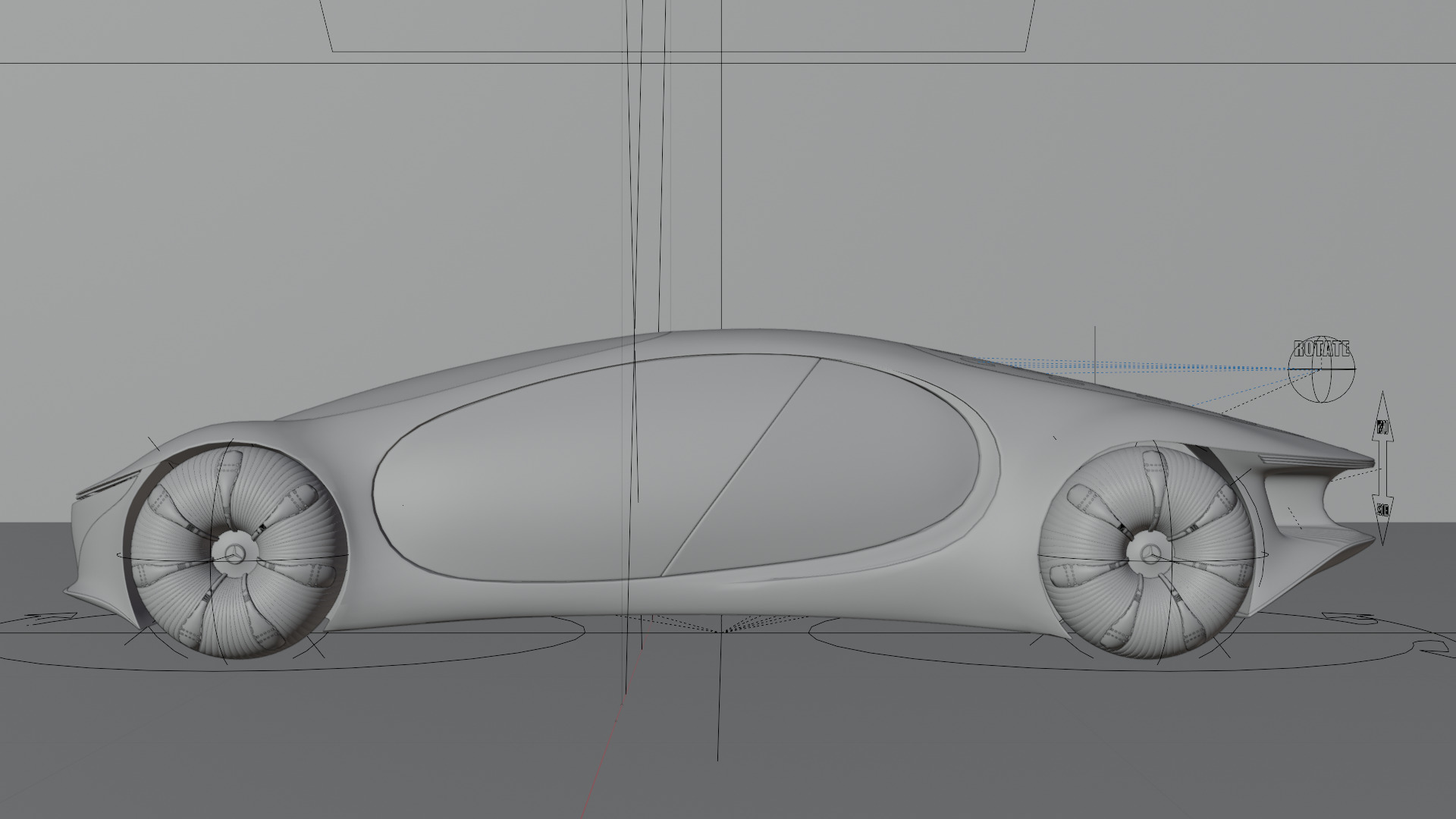 Mercedes-Benz Vision AVTR Animated and Rigged 3D model_20