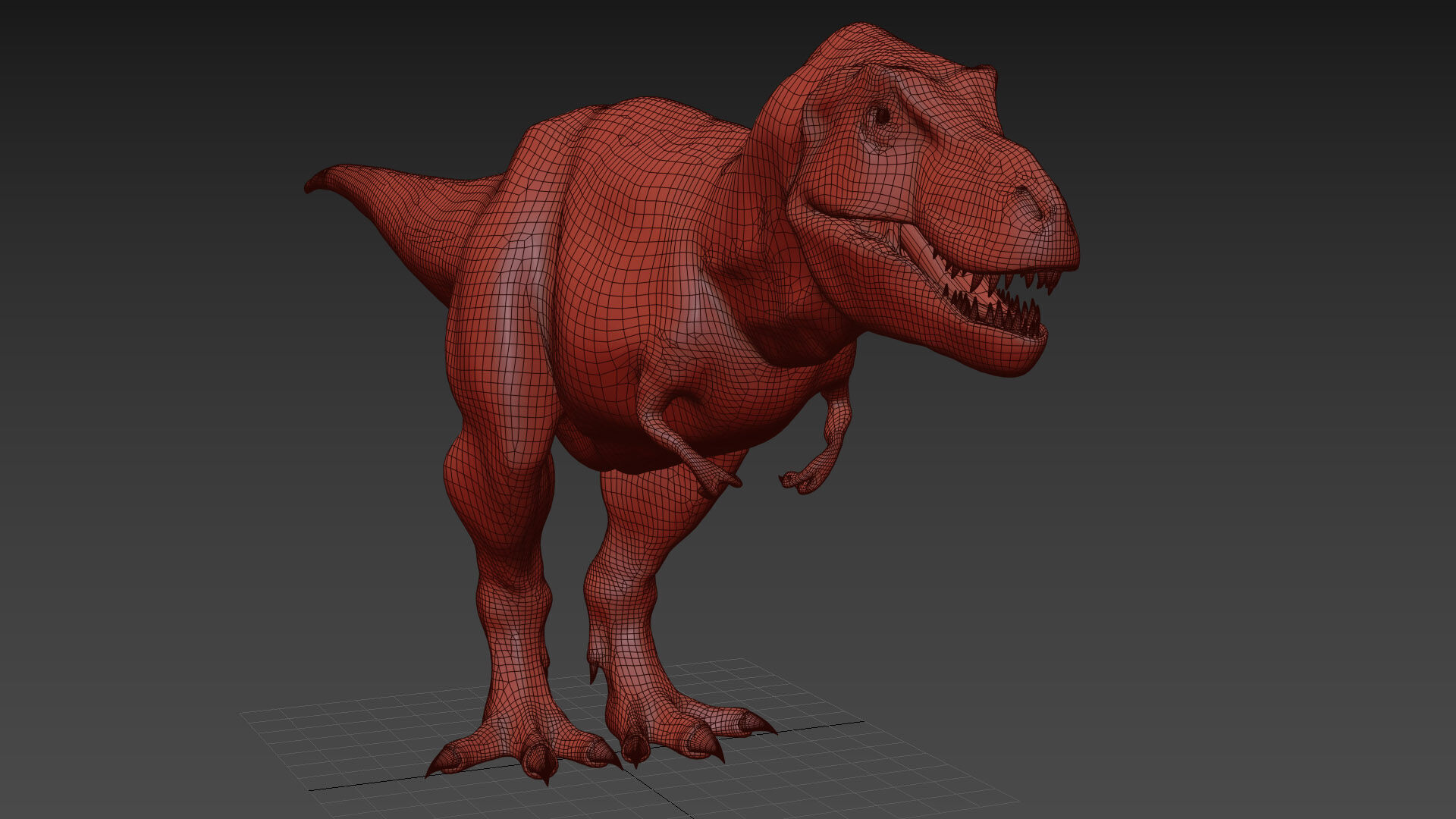 Accurate T Rex 8K - fully animated 3D model_18