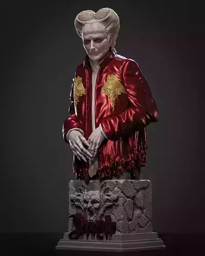 DRACULA BUST BY CREATIVE GEEK MB
