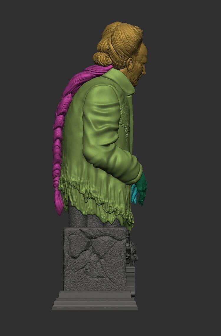 DRACULA BUST BY CREATIVE GEEK MB 3D print model_7