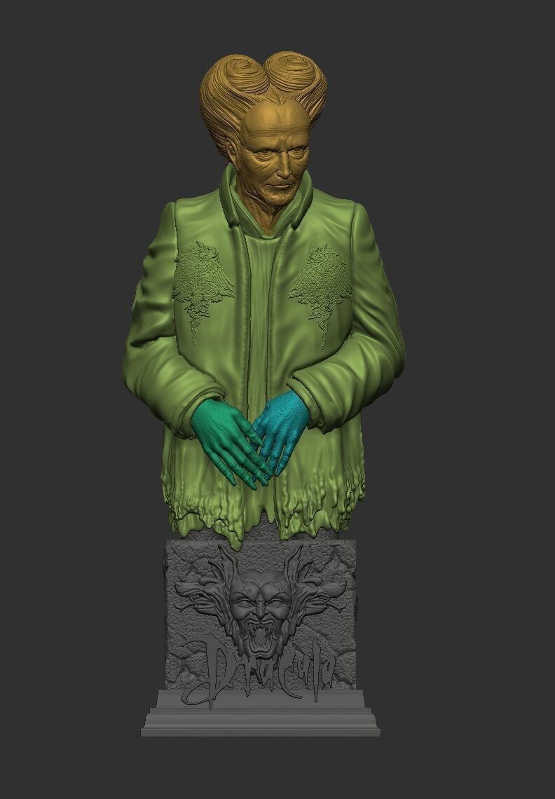 DRACULA BUST BY CREATIVE GEEK MB 3D print model_5