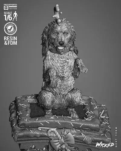 Wicked Movies Max Sculpture 3D print model