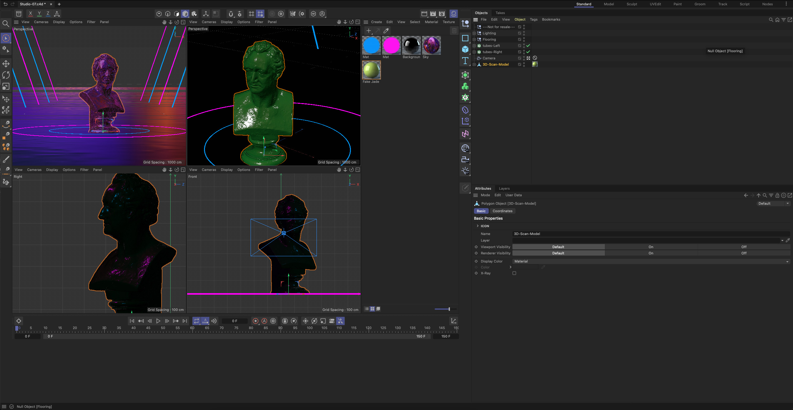 Lighting Studio environments x 10 3D model_11