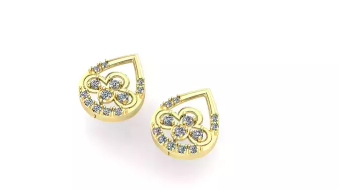diamond stud earrings