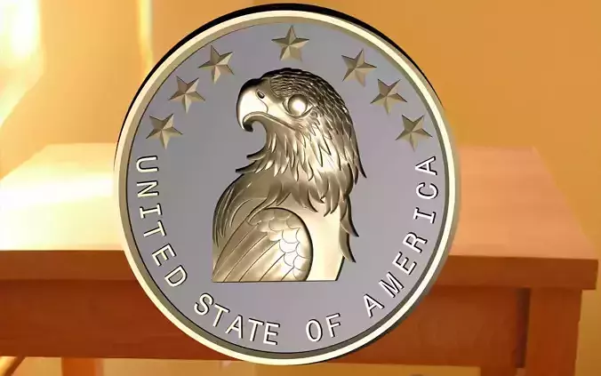 3D model of the Golden Eagel 