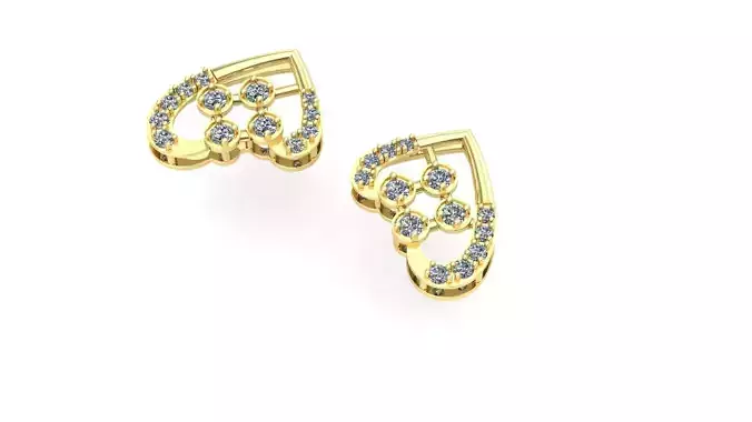 diamond stud earrings