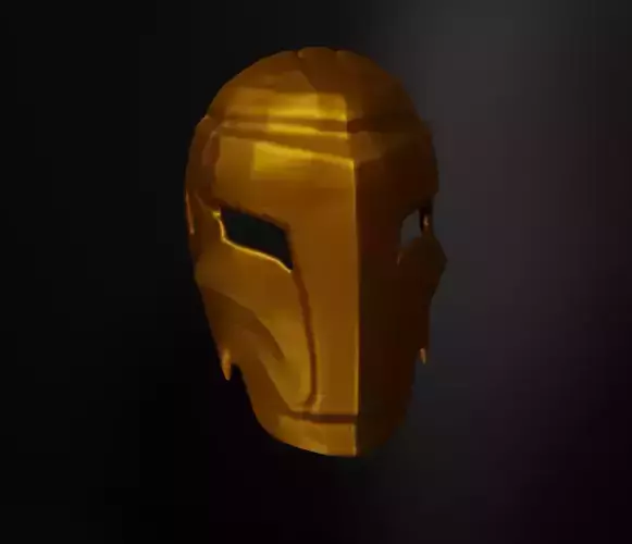 Scimitar Fortnite Face Helmet Troll Face Mask - Scimitar Mask 3D print model
