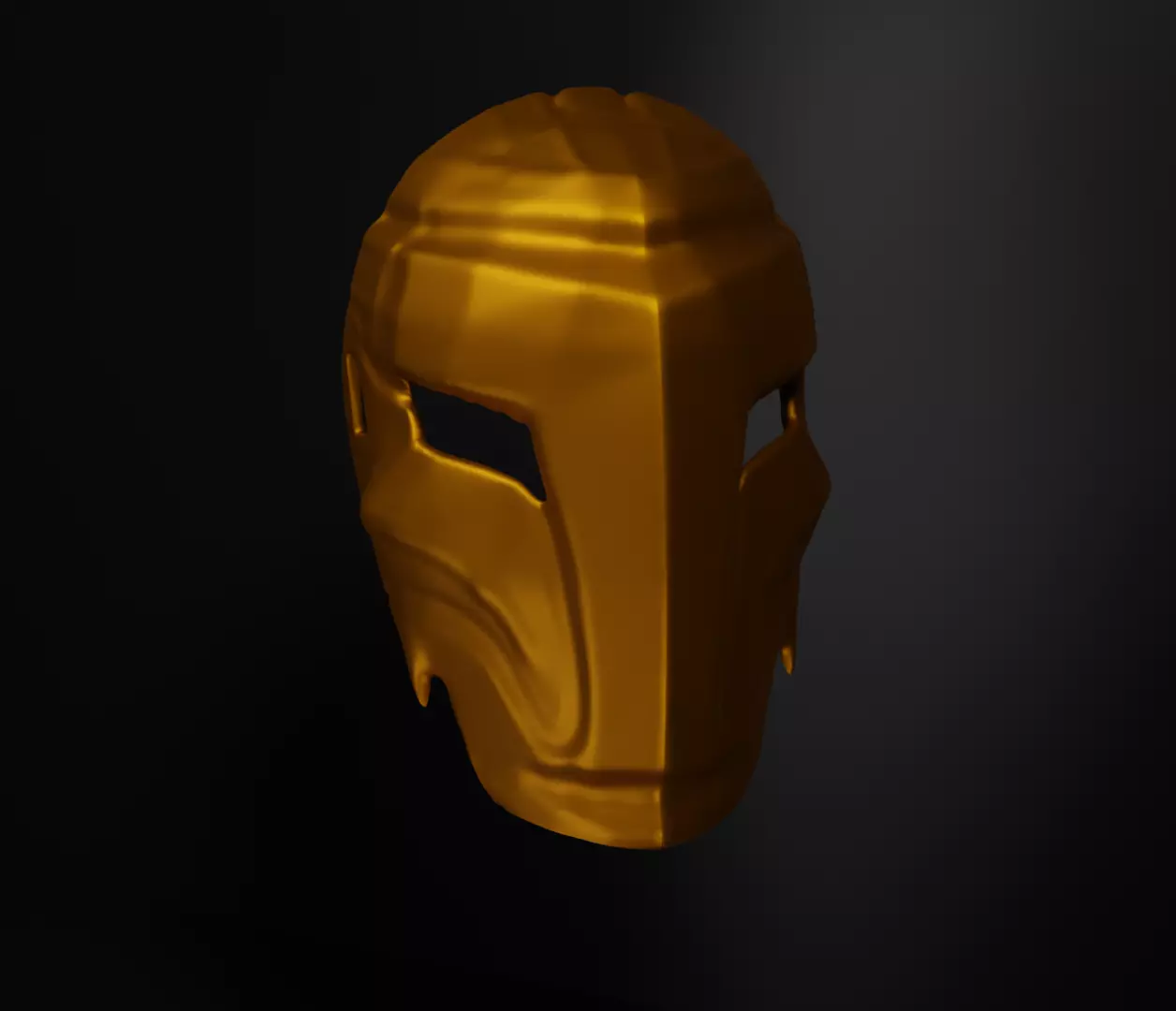 Scimitar Fortnite Face Helmet Troll Face Mask - Scimitar Mask 3D print model_0