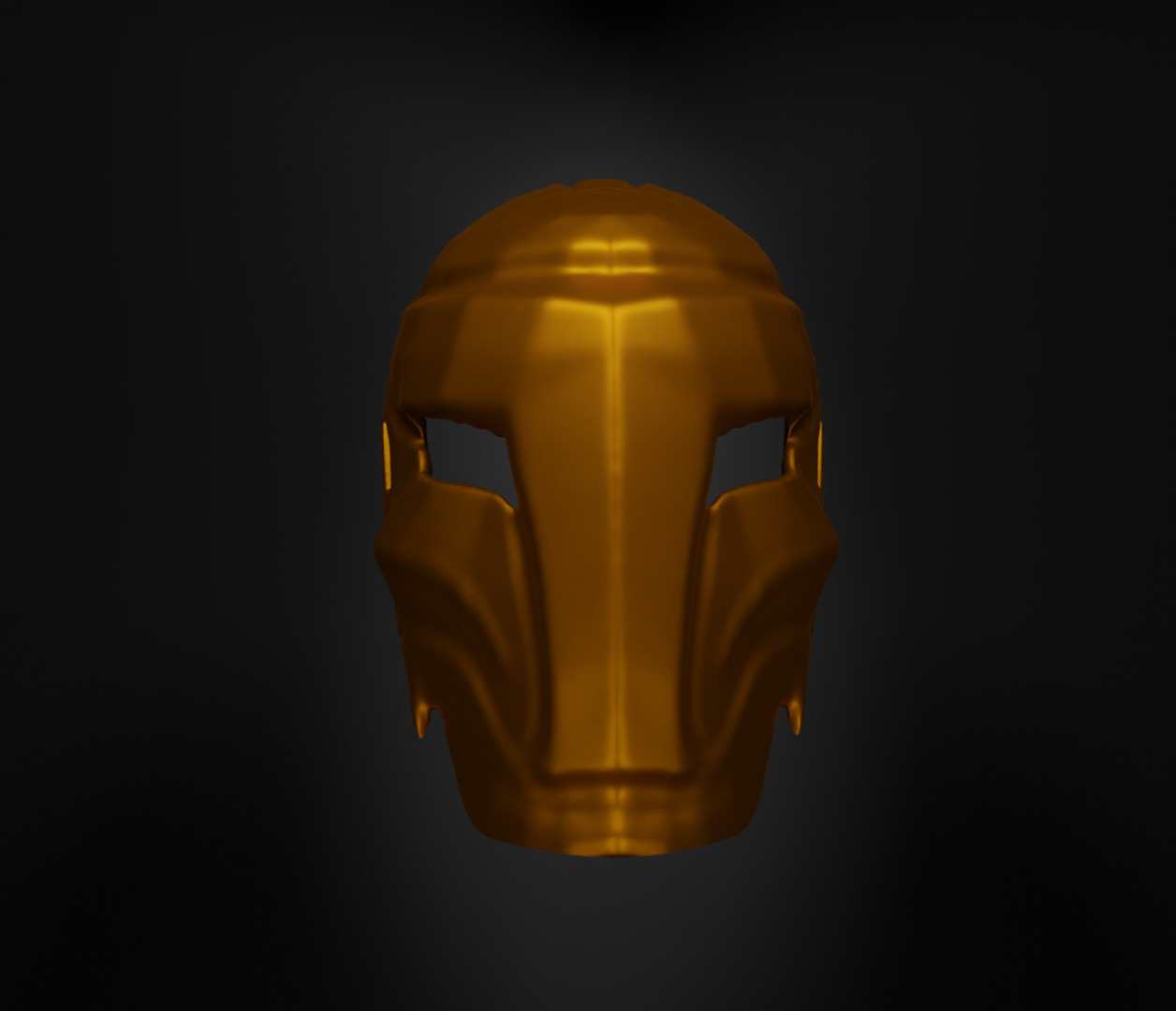 Scimitar Fortnite Face Helmet Troll Face Mask - Scimitar Mask 3D print model_25