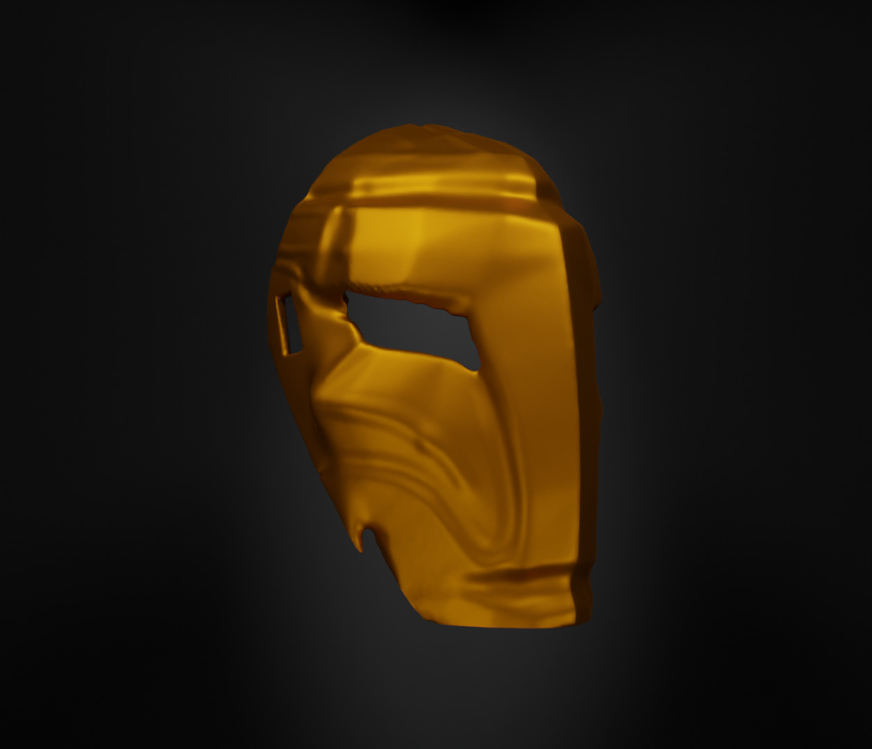 Scimitar Fortnite Face Helmet Troll Face Mask - Scimitar Mask 3D print model_60