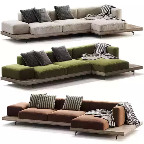 DOCK By B B Italia 3D model