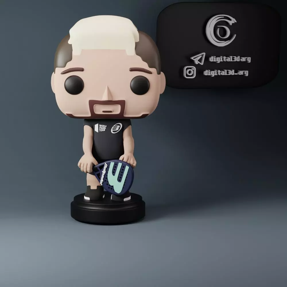 FUNKO MARTIN DI NNENO PADEL 3D print model_0