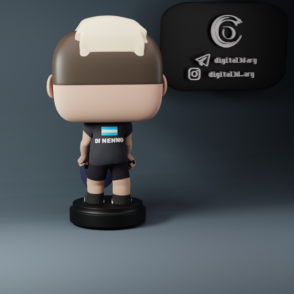 FUNKO MARTIN DI NNENO PADEL 3D print model_1