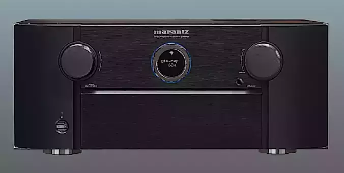 Marantz AVR SR7015 Channel Amplifier - High Poly 3D Model