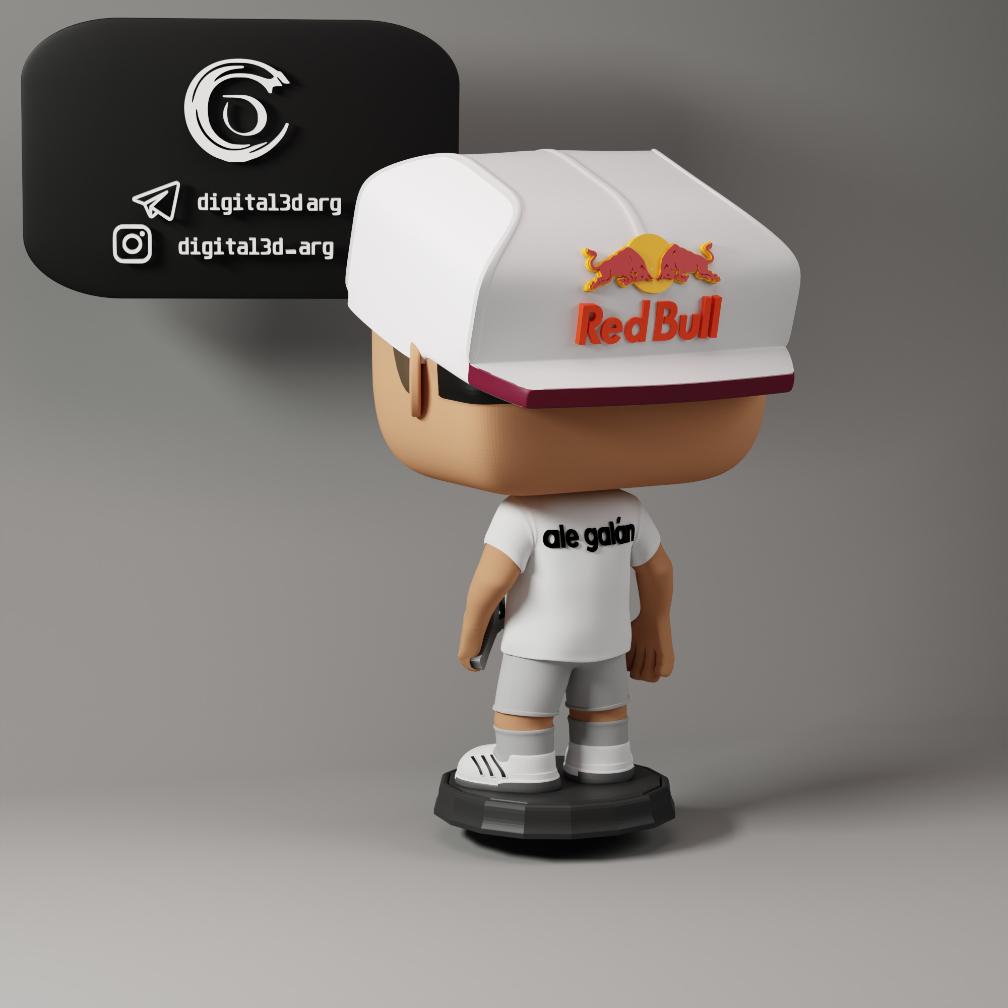 FUNKO ALE GALAN PADEL 3D print model_1