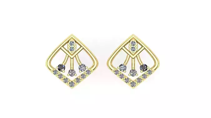 diamond stud earrings 