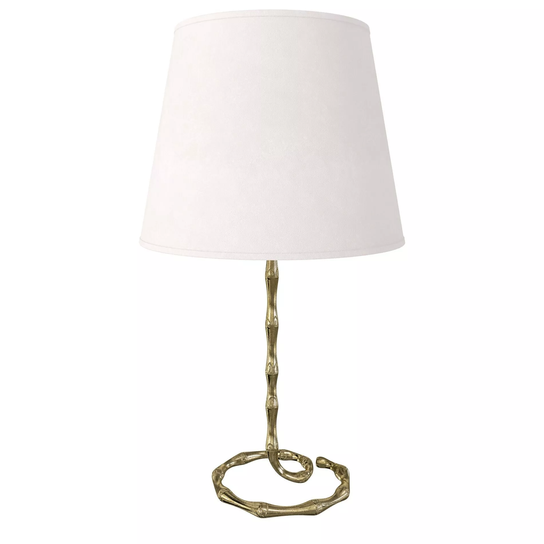 Rose Uniacke french faux bamboo table lamp 3D model