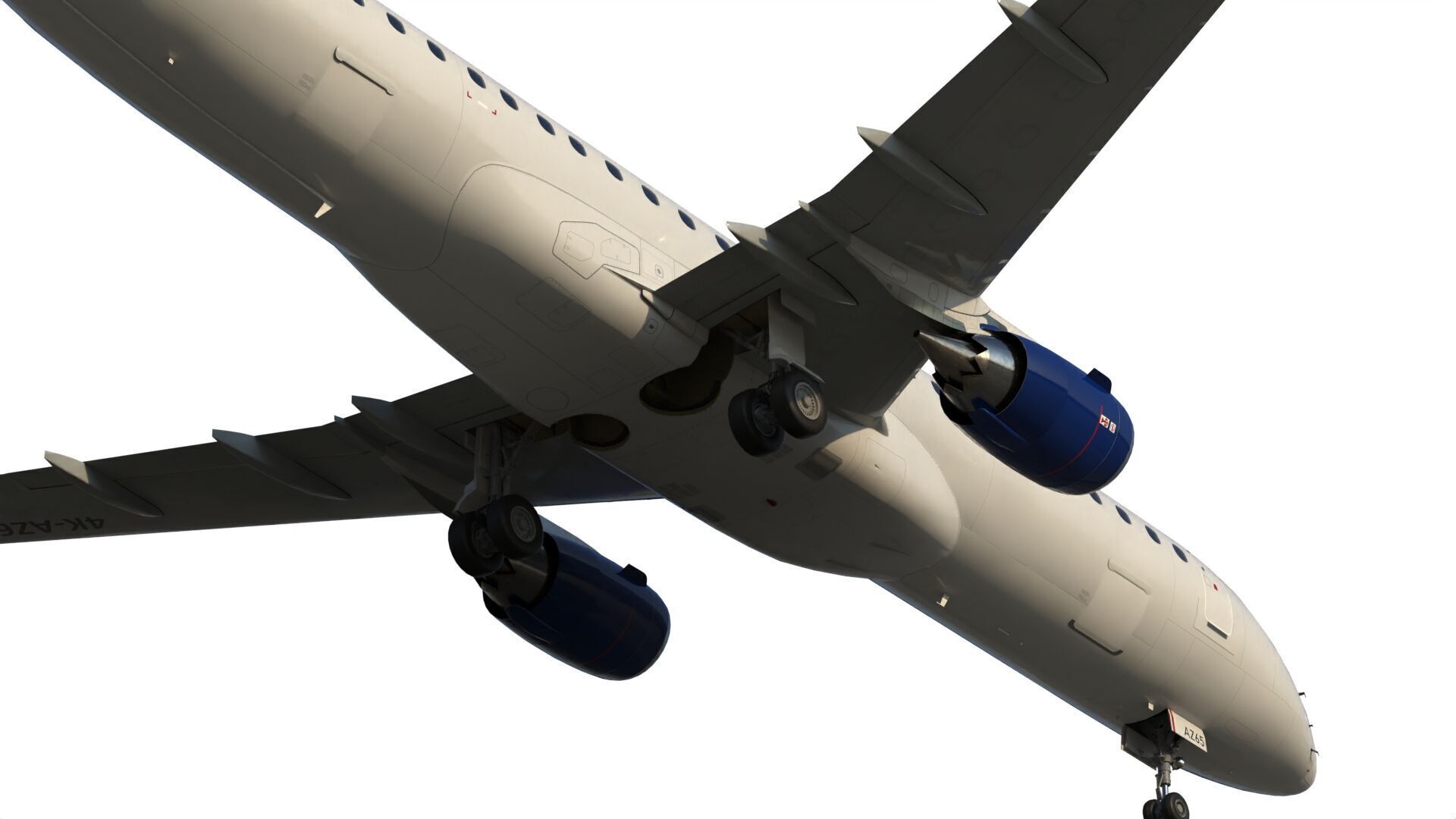 Embraer 190 3D model_11