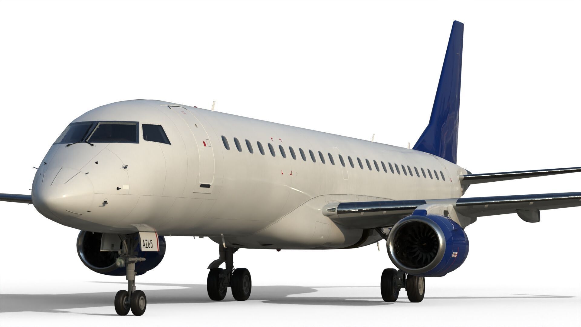 Embraer 190 3D model_1