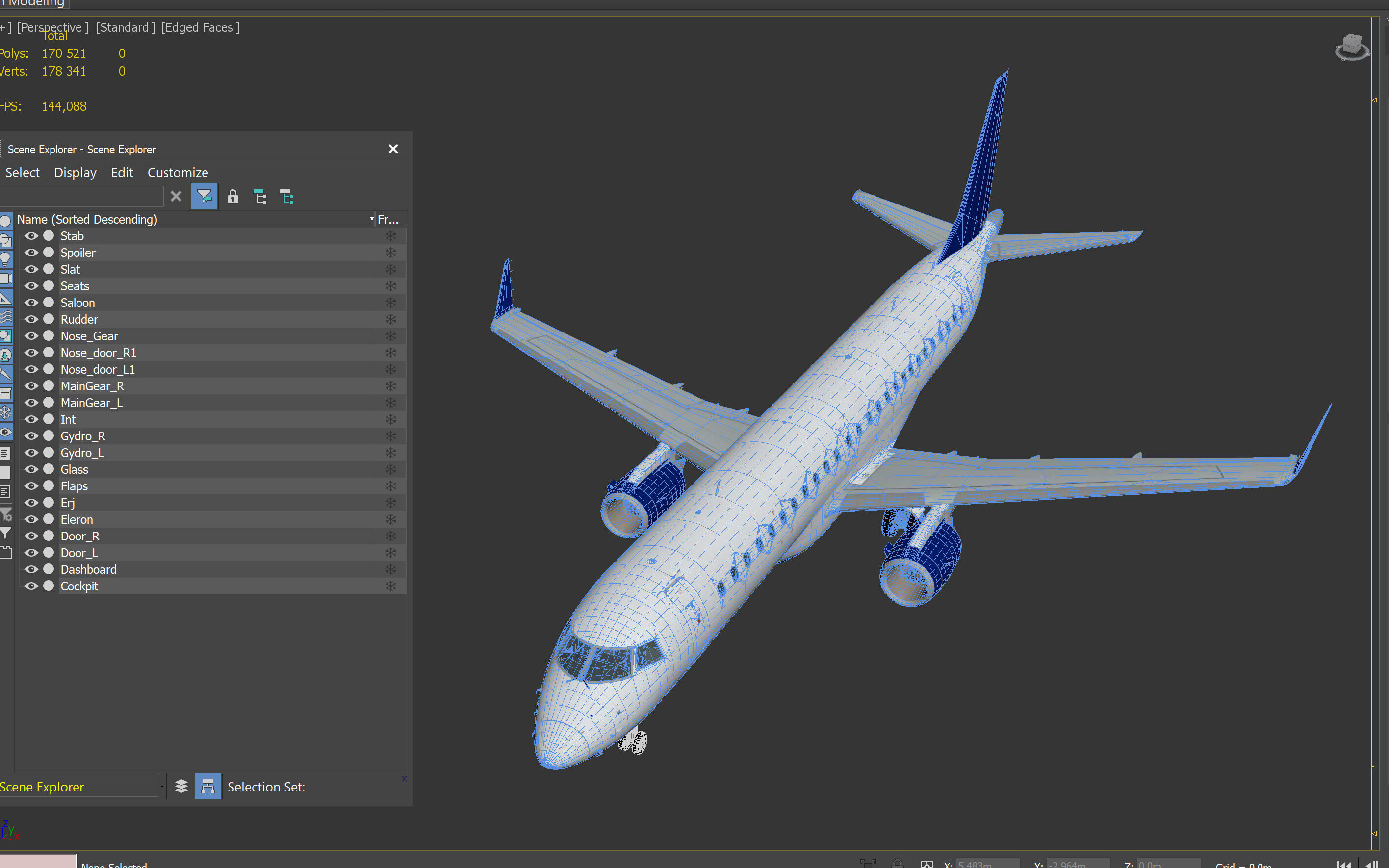 Embraer 190 3D model_13