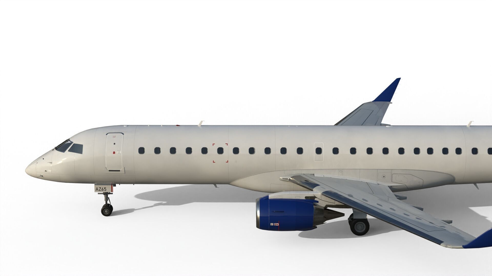 Embraer 190 3D model_2